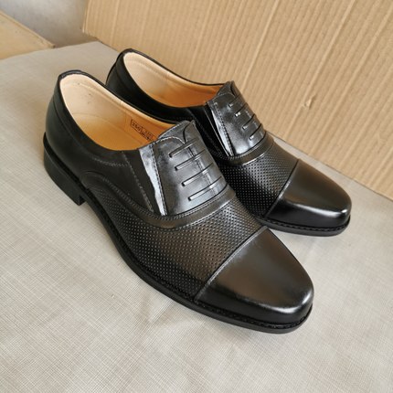 清仓5302库存三接头皮凉鞋男式夏季真皮网眼透气皮鞋凉皮鞋套脚