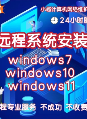 windos安装 远程装系统Win11 电脑重装系统  一键装机 win