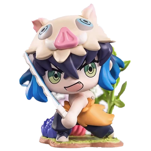 正版鬼灭之刃诞生花盲盒公仔潮玩永生花毕业520情人节礼物送女友