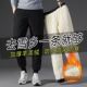 啄木鸟冬季 加绒加厚防风防水滑雪防寒外穿休闲棉裤 羊羔绒长裤 男士