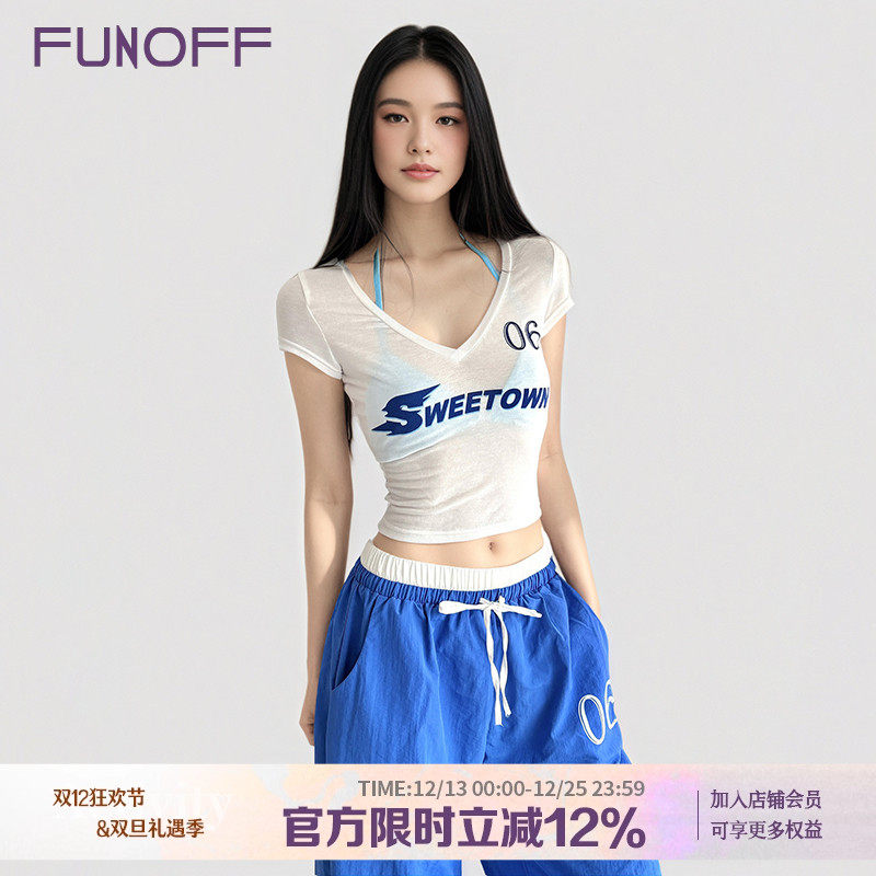 美式复古字母印花两件套短袖T恤