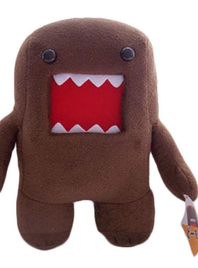 日本动漫  褐多魔君 多磨君 多摩君domo-kun 毛绒公仔  娃娃玩具
