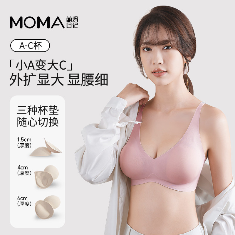 小胸聚拢无钢圈外扩显瘦韩国内衣图片