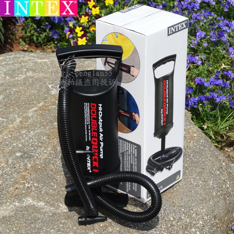 皮划艇手拉泵 充气床充气筒橡皮艇脚踩泵 瑜伽球玩具游泳圈打气筒