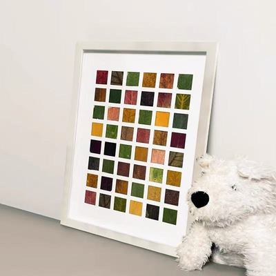 捡秋48宫格相框卡纸手工制