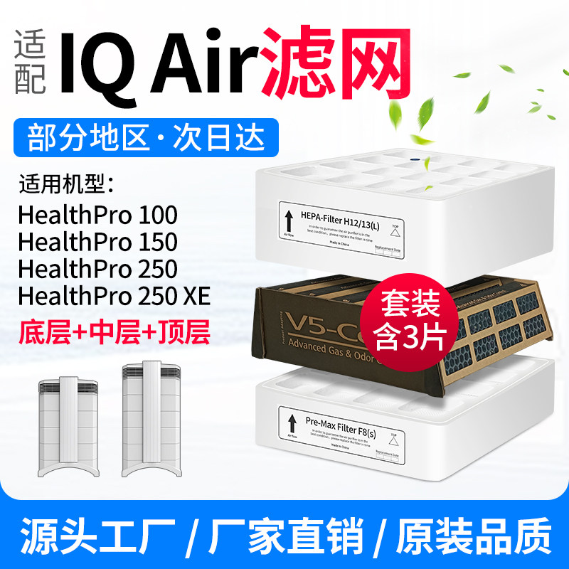 适配IQ Air空气净化器过滤网Healthpro250/150/100Plus滤芯 - 实物图