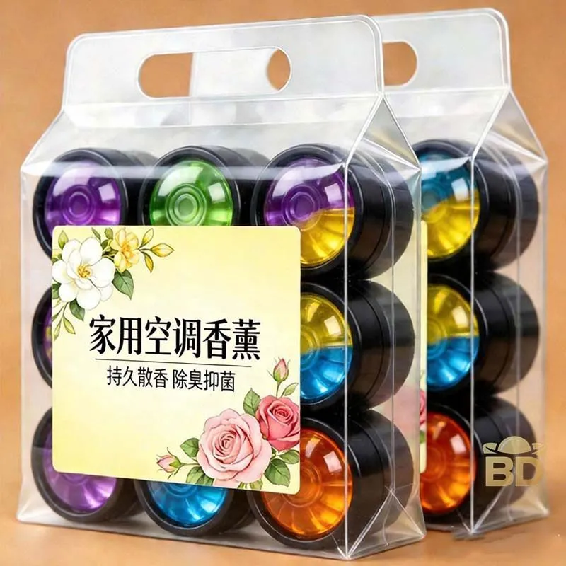 车载香薰汽车空调出风口夹车内持久散香清新香水香氛空气芳香剂