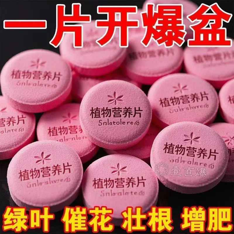 植物通用型营养缓释片肥料氮磷绿植种花养花肥家用果蔬养花专用肥