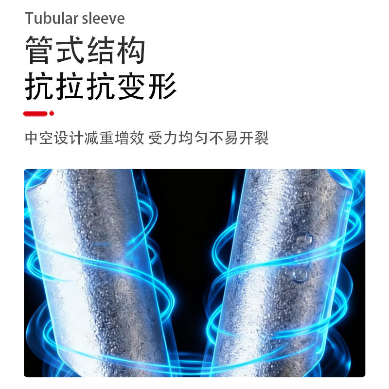 钢丝绳管式鸡心环绳头保护套镀锌钢管状套环起重工具现货耐磨图片