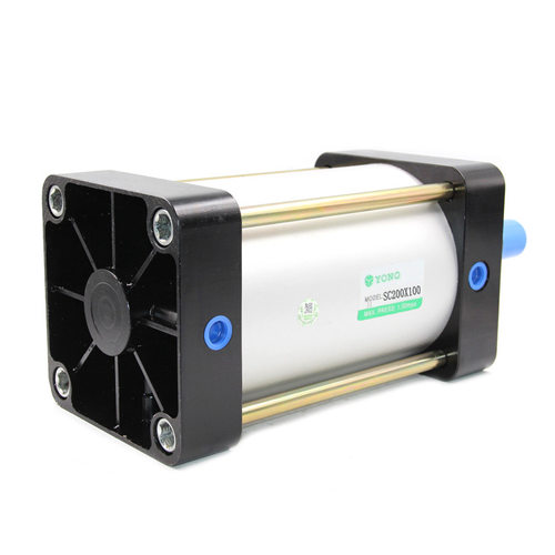 sc200x50x100x150x200x300标准气缸 scd双出scj可调标准带磁