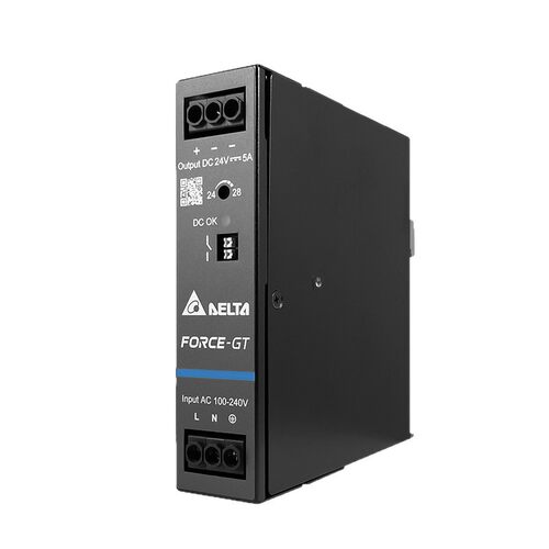 台达导轨开关电源DRF-24V120W1GBA恒流三防胶防护导轨电源源头厂