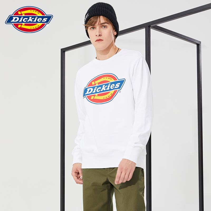 休闲Dickies圆领卫衣情侣装