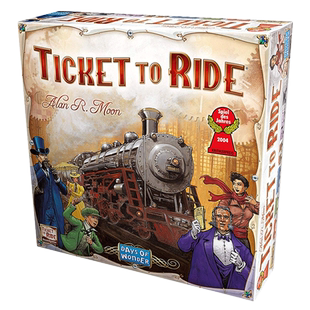 铁路环游15周年纪念版 英文版中文版TICKET TO RIDE 桌游卡牌正版