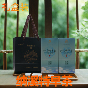 纳溪特产 纳溪特早茶 纳溪毛峰茶包独立30袋绿茶一级茶叶春茶礼盒