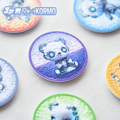 赛凡自研幻熊科梦系列磁铁拼图盲盒成都科幻馆吉祥物官方正版 授权