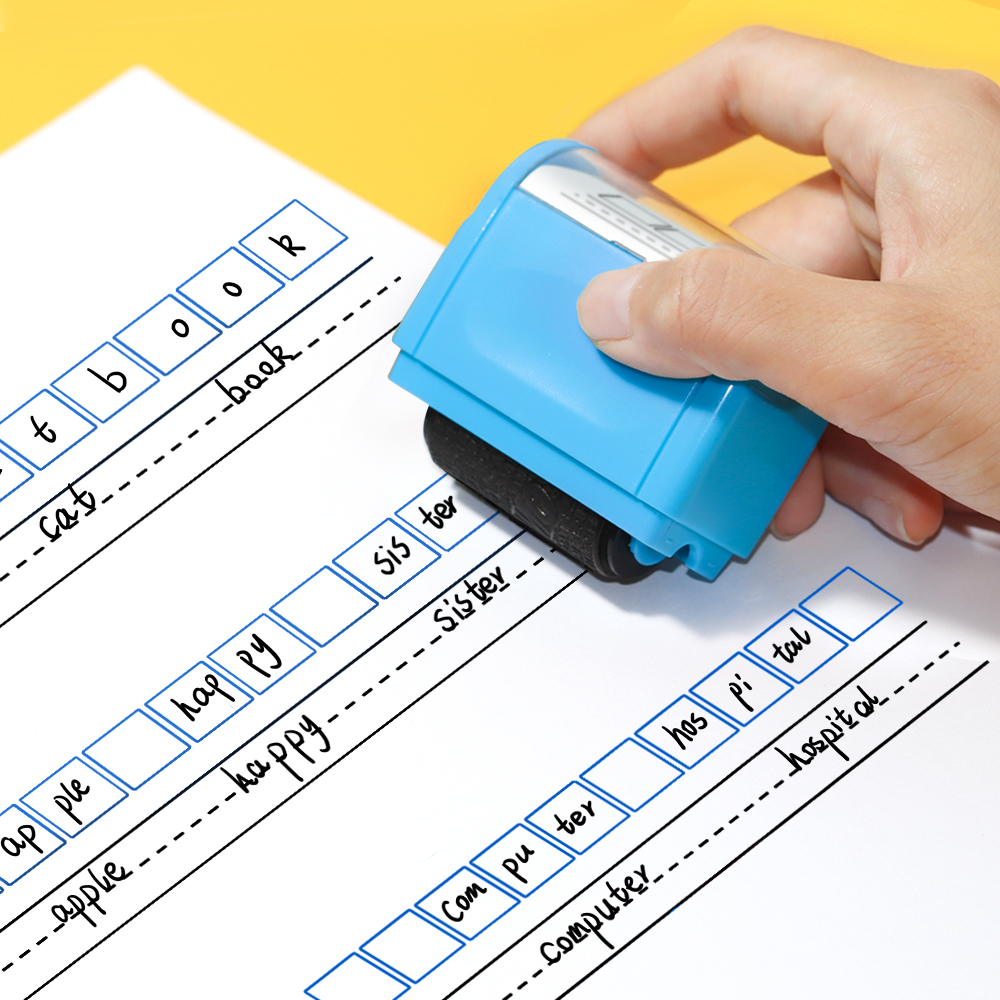 学生用英语单词滚轮印章定制