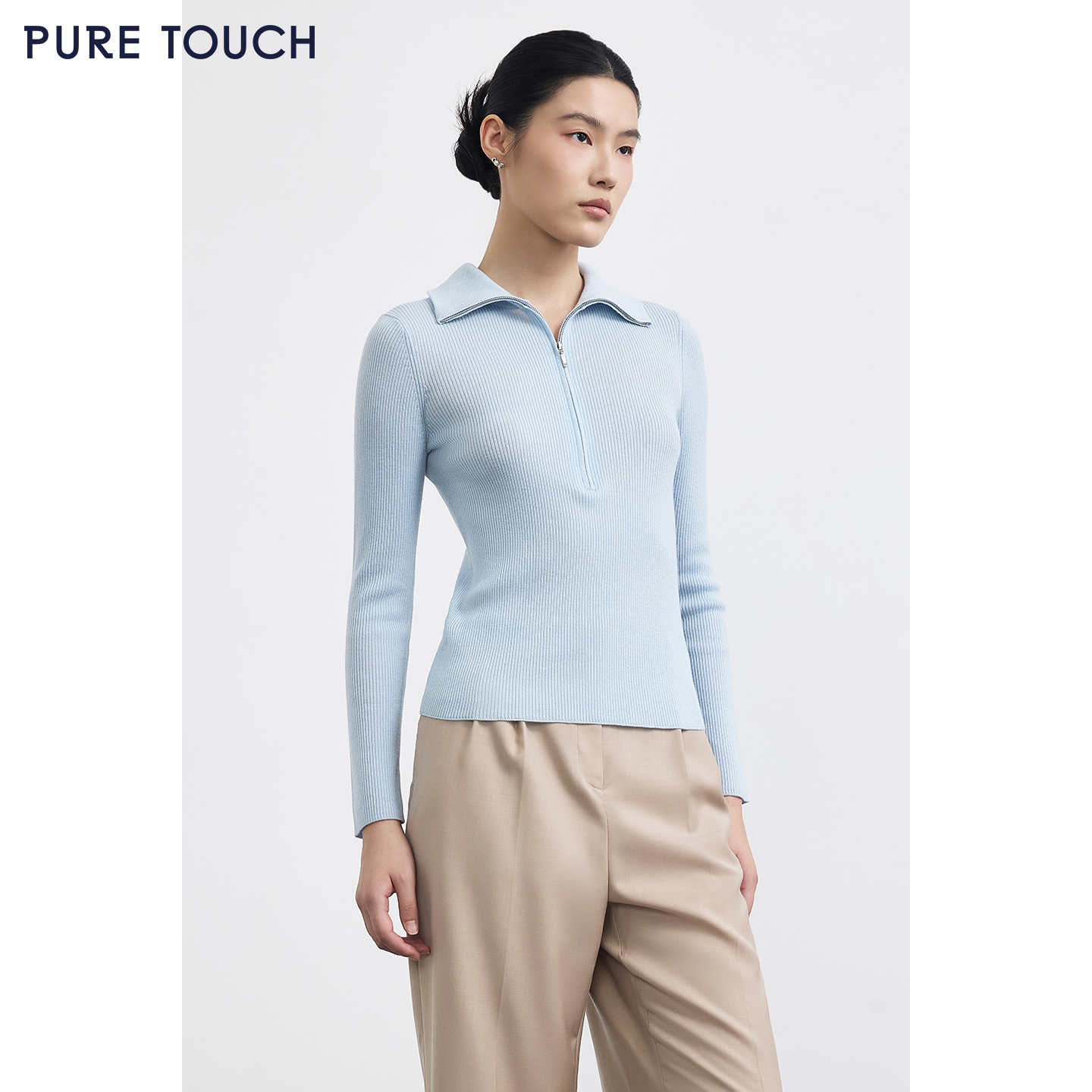 100%绵羊毛纱线坑条针织工艺