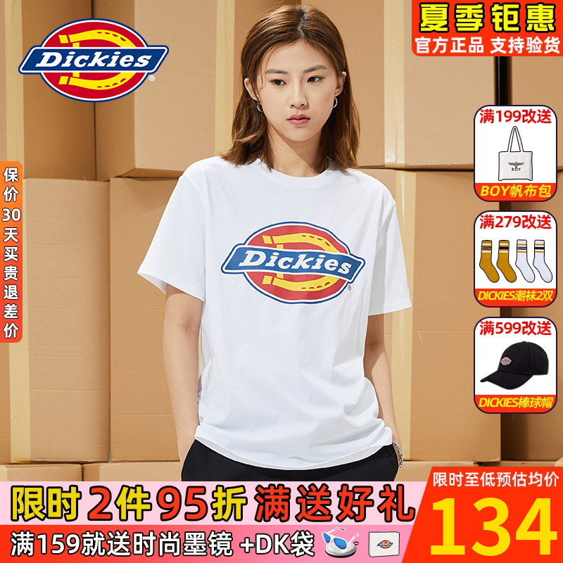 dickies情侣短袖夏季新款休闲