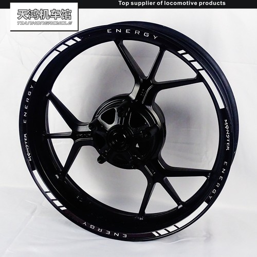17寸川崎轮毂车圈钢圈改装个性