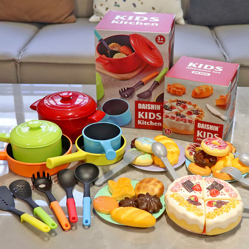 儿童厨房玩具套装炒菜煮饭厨具