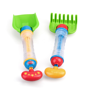 儿童沙铲水枪玩具沙滩小孩铲子耙子宝宝玩水戏水玩沙打水仗射水