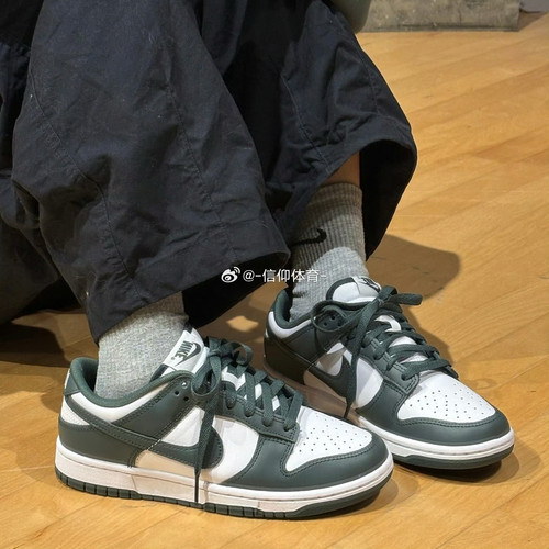 Nike Dunk 耐克低帮复古白绿经典运动休闲耐磨板鞋 FB9109 DQ8580