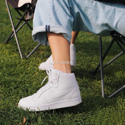 耐克板鞋小空军NikeEbernonMid