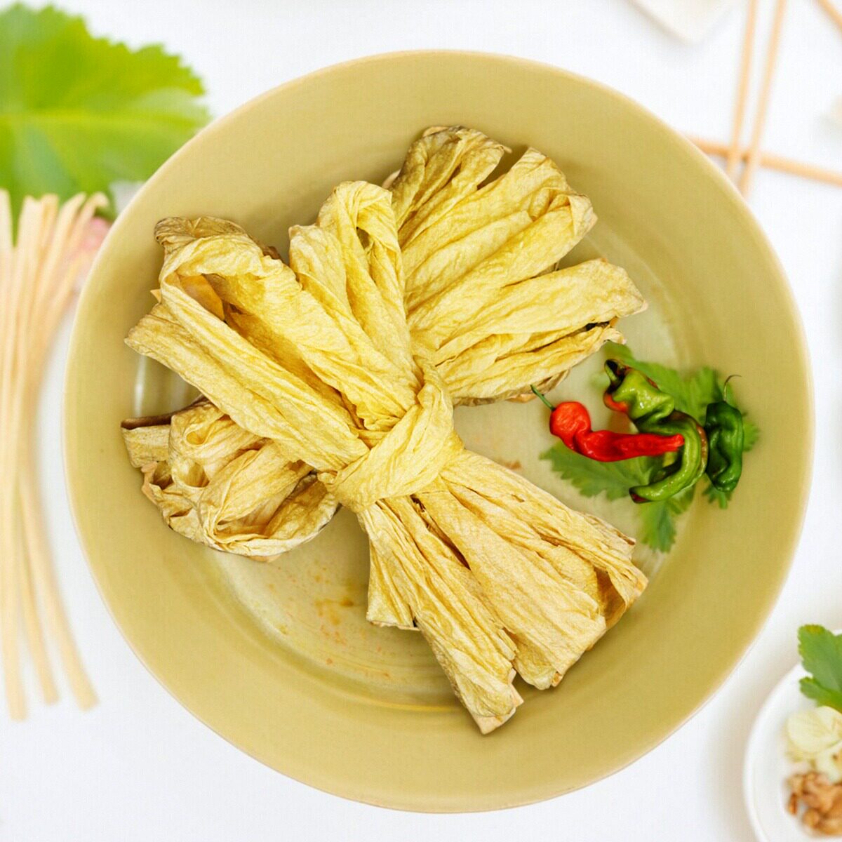 豆皮农家自制干豆皮油豆皮丝豆制品干货豆花拌菜2500g脱水菜包邮