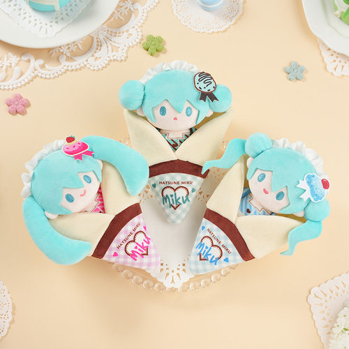 moeyu GSC初音未来可丽饼系列 毛绒玩偶挂件二次元动漫周边公仔