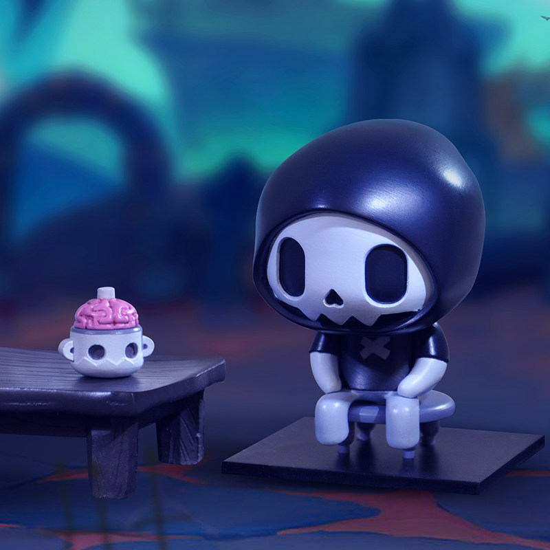 moeyu dodowo躲躲窝原创 monster q怪物排排坐系列盲盒小手办盒蛋