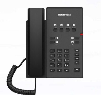 【原装正品】Fanvil H1 酒店 宾馆 客房VOIP网络电话机DESKPHONE