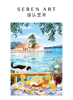 科孚岛500片希腊风景治愈拼图