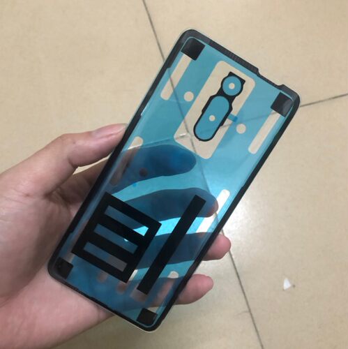 后盖玻璃红米k20塑料后盖防震棉