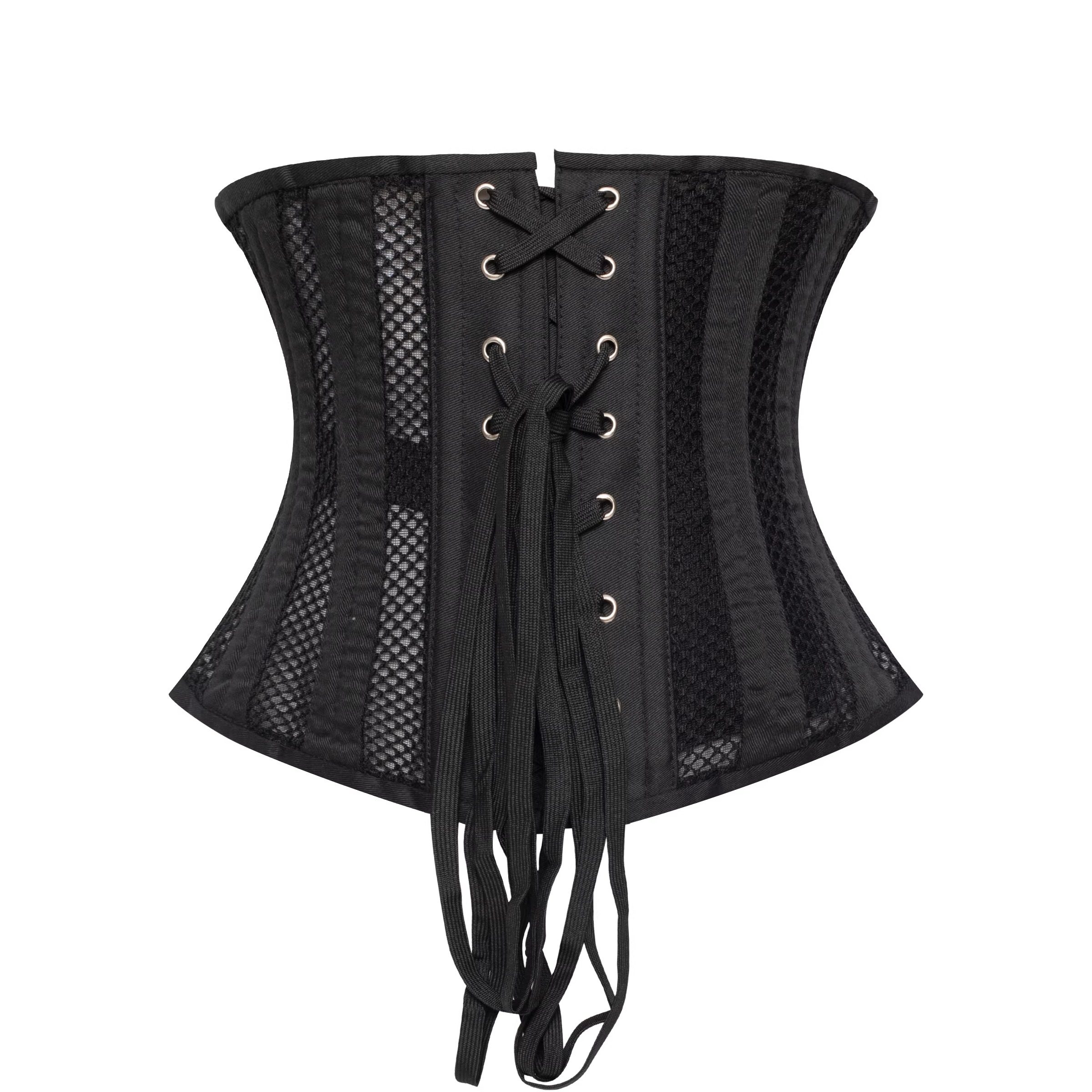 短款镂空透气塑身束腰双钢骨腰夹腰封产后收腹带塑形神器