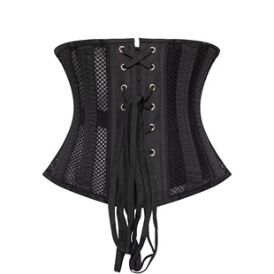 短款镂空透气塑身束腰双钢骨腰夹腰封产后收腹带塑形神器
