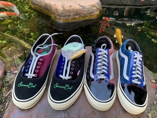 FEATURE 板鞋 OLD 丝绒漆皮 AUTHENTIC SKOOL VAULT VANS