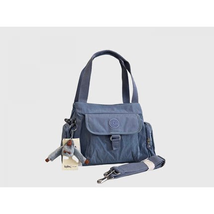 kipling单肩斜挎包休闲男女手提手腕背提包中号FELIX时尚袋盖包