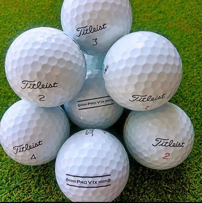 高尔夫二手球无打痕无logoTitleist Prov1/ v1x下场练习高尔夫球