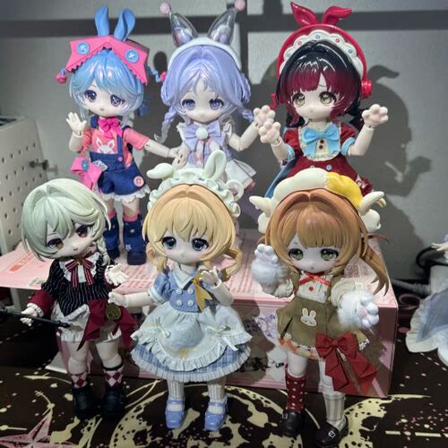 现货COME4FREE邦倪兔兔梦匣系列特体六代盲盒BJD娃娃可动人偶换装