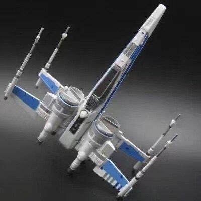 星球大战飞机X翼战机3D模型送裂纹特效可做壁灯发光挂墙摆件炫酷