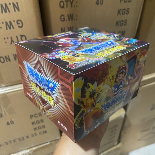 28周年宝可梦卡片神奇宝贝进化款豪华进化款卡包商超小特价清仓