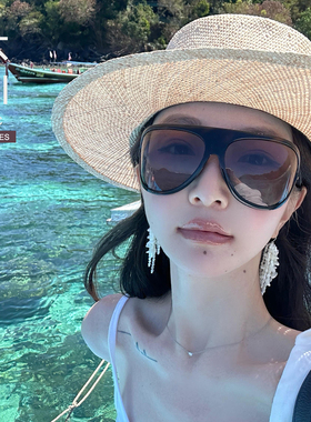 超大框显瘦神器太阳镜