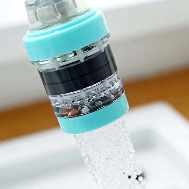 麦饭石滤水器磁化防溅水花洒家用厨房水龙头自来水除沙净水过滤器