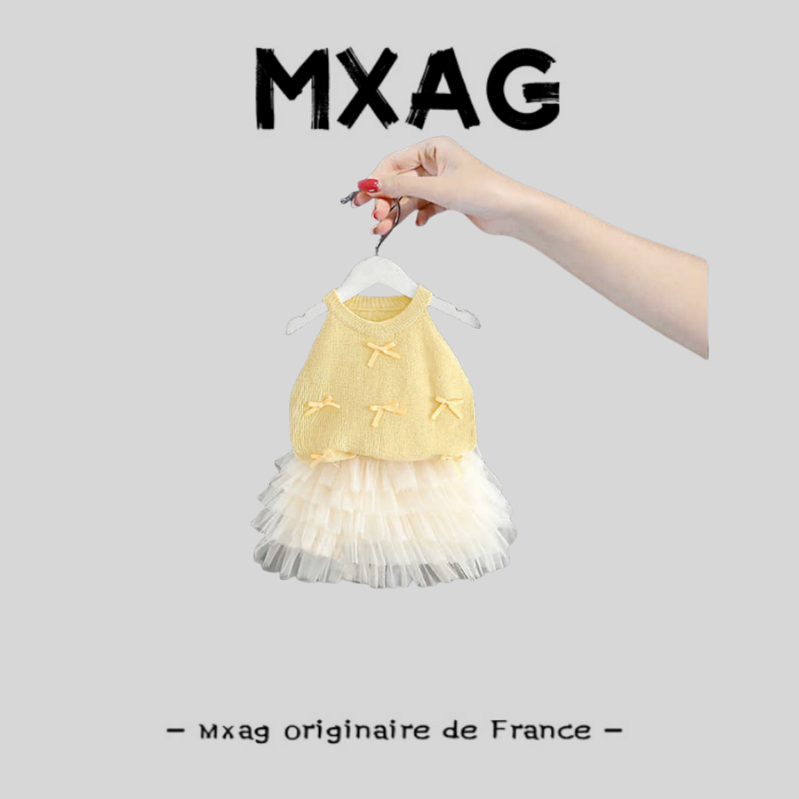 MXAG女宝宝夏季连衣裙女