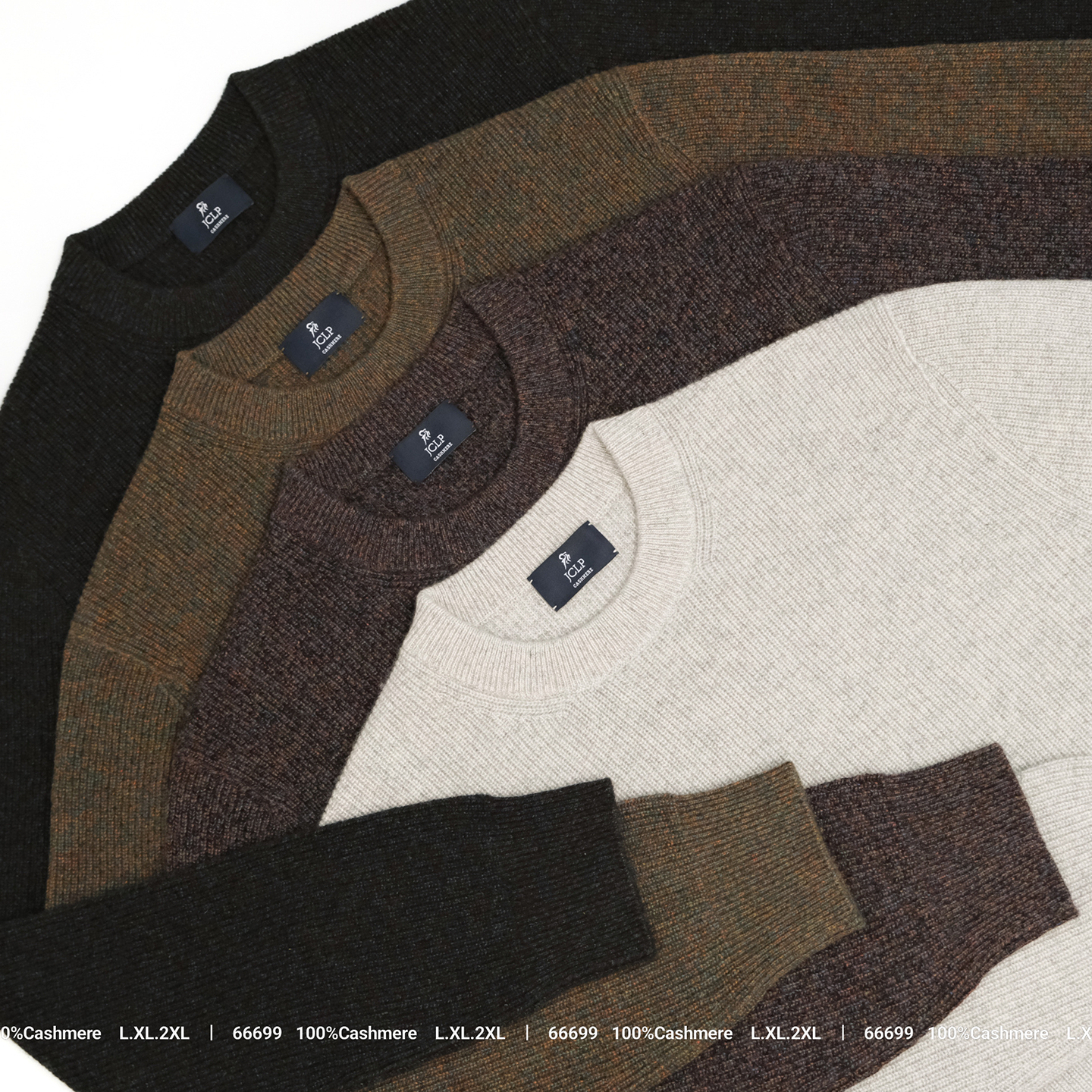 通勤百搭J家3股26支1条毛珠地圆领长袖羊绒套头针织上衣男66699