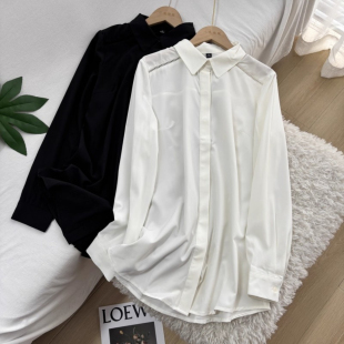 夏装 1E3 新款 衬衫 23015 气质通勤肩膀镂空单排扣上衣 柜台尾货