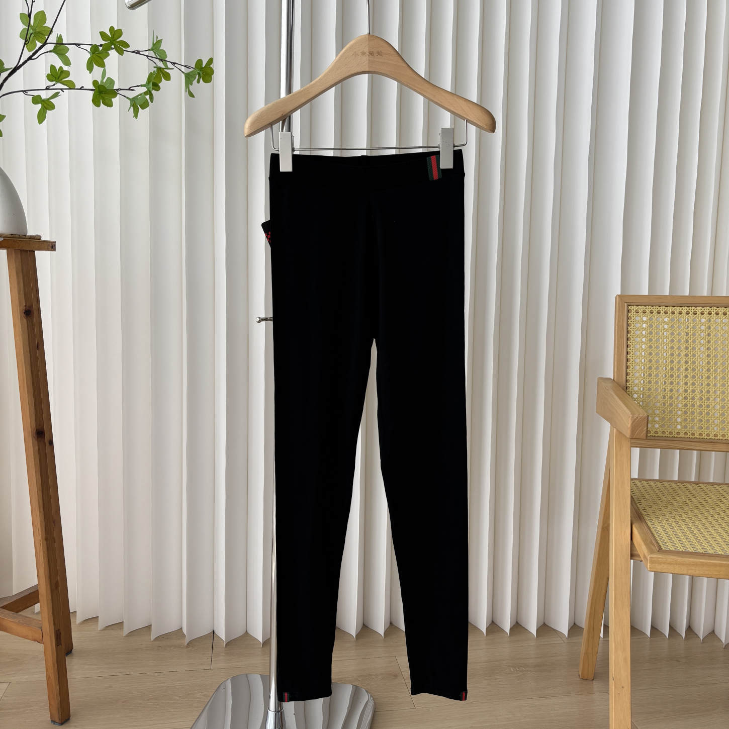 棉   夏季新款时尚百搭高腰显瘦休闲直筒裤3A3/75937