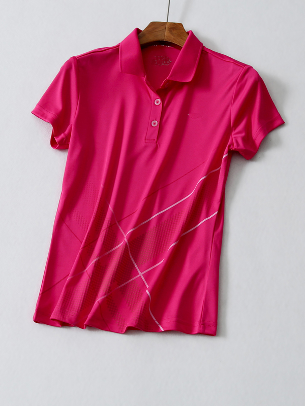 Polo sport femme DEERWAY en polyester - Ref 555299 Image 3