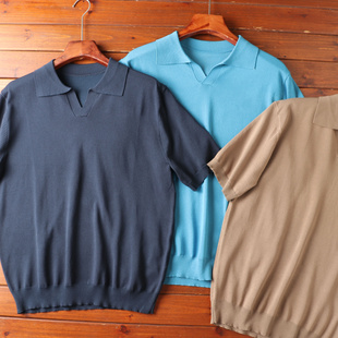 POLO衫 福利款 透气古巴领针织短袖 夏男士 口碑线外贸出西ban牙