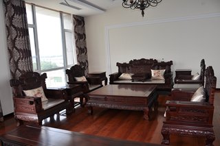 青岛新中式国标红木家具酸枝木沙发客厅整装清风沙发全实木组合